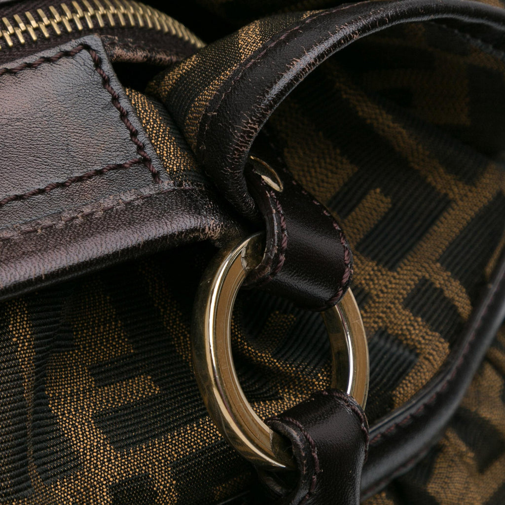 Fendi Large Zucca Canvas Chef Shoulder Bag (SHG-fxpyVR)