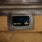 Fendi Large Zucca Canvas Chef Shoulder Bag (SHG-fxpyVR)