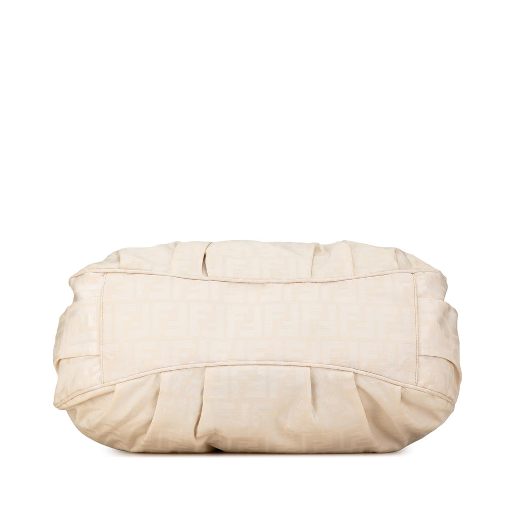 Fendi Large Zucca Canvas Mia Tote (SHG-TOEhpT)