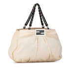 Fendi Large Zucca Canvas Mia Tote (SHG-TOEhpT)