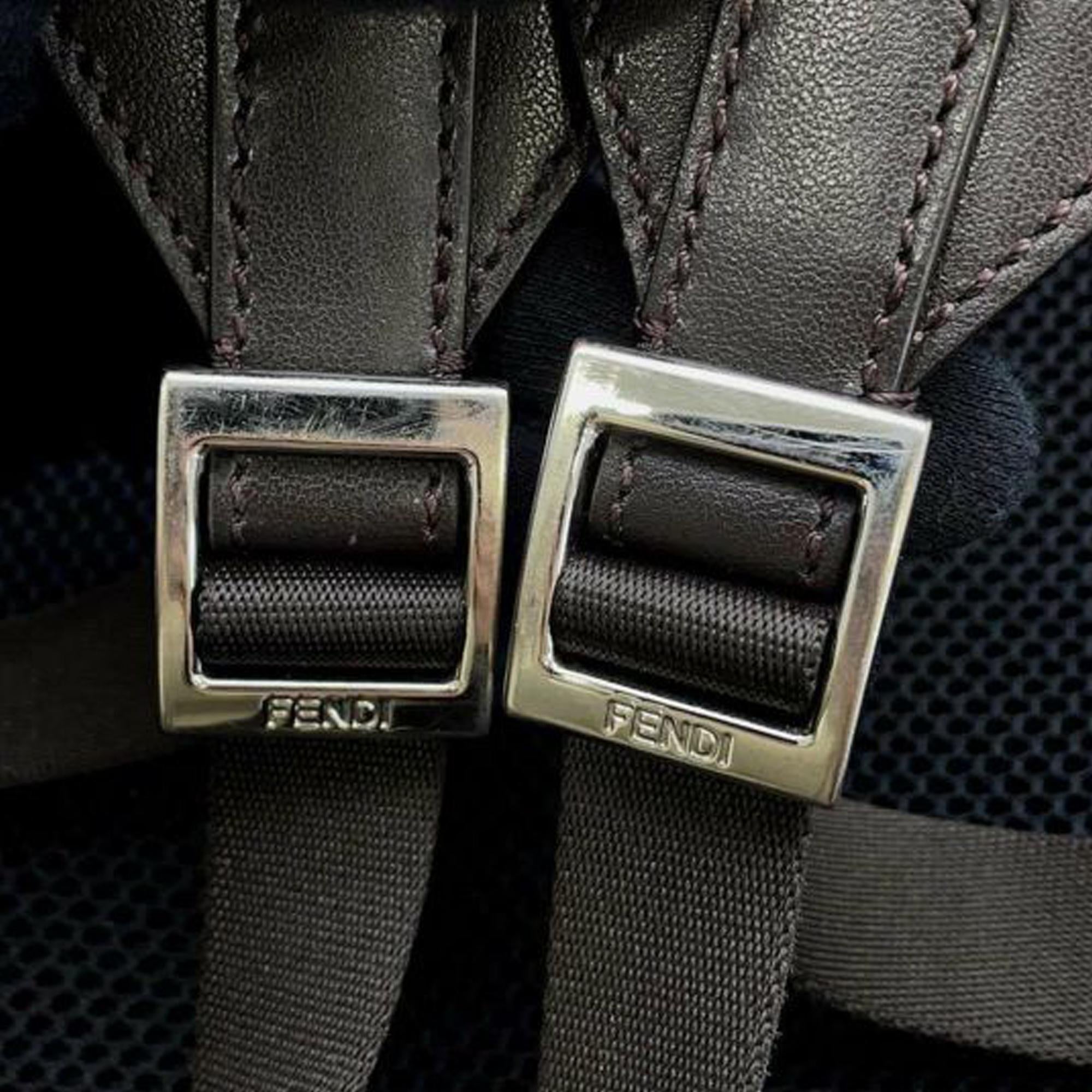 Fendi Large Zucca Canvas Strike Backpack (SHG-M56Fum)