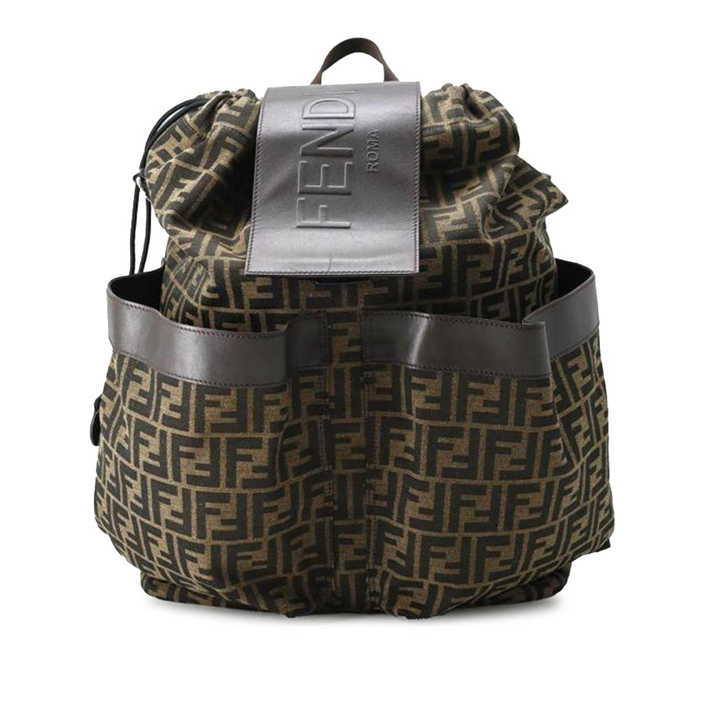 Fendi Large Zucca Canvas Strike Backpack (SHG-M56Fum)