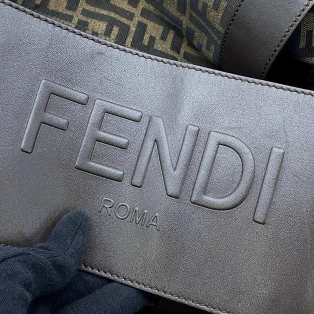 Fendi Large Zucca Canvas Strike Backpack (SHG-M56Fum)