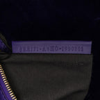 Fendi Large Zucca Embossed Velvet Baguette Satchel (SHG-wQF0dG)
