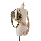 Fendi Large Zucca Fluo Trim Baguette Satchel (SHG-QDucxW)