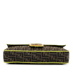 Fendi Large Zucca Fluo Trim Baguette Satchel (SHG-QDucxW)