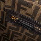 Fendi Large Zucca Fluo Trim Baguette Satchel (SHG-jbo1Oy)