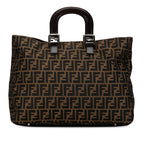 Fendi Large Zucca Twins Tote (SHG-uvEf47)