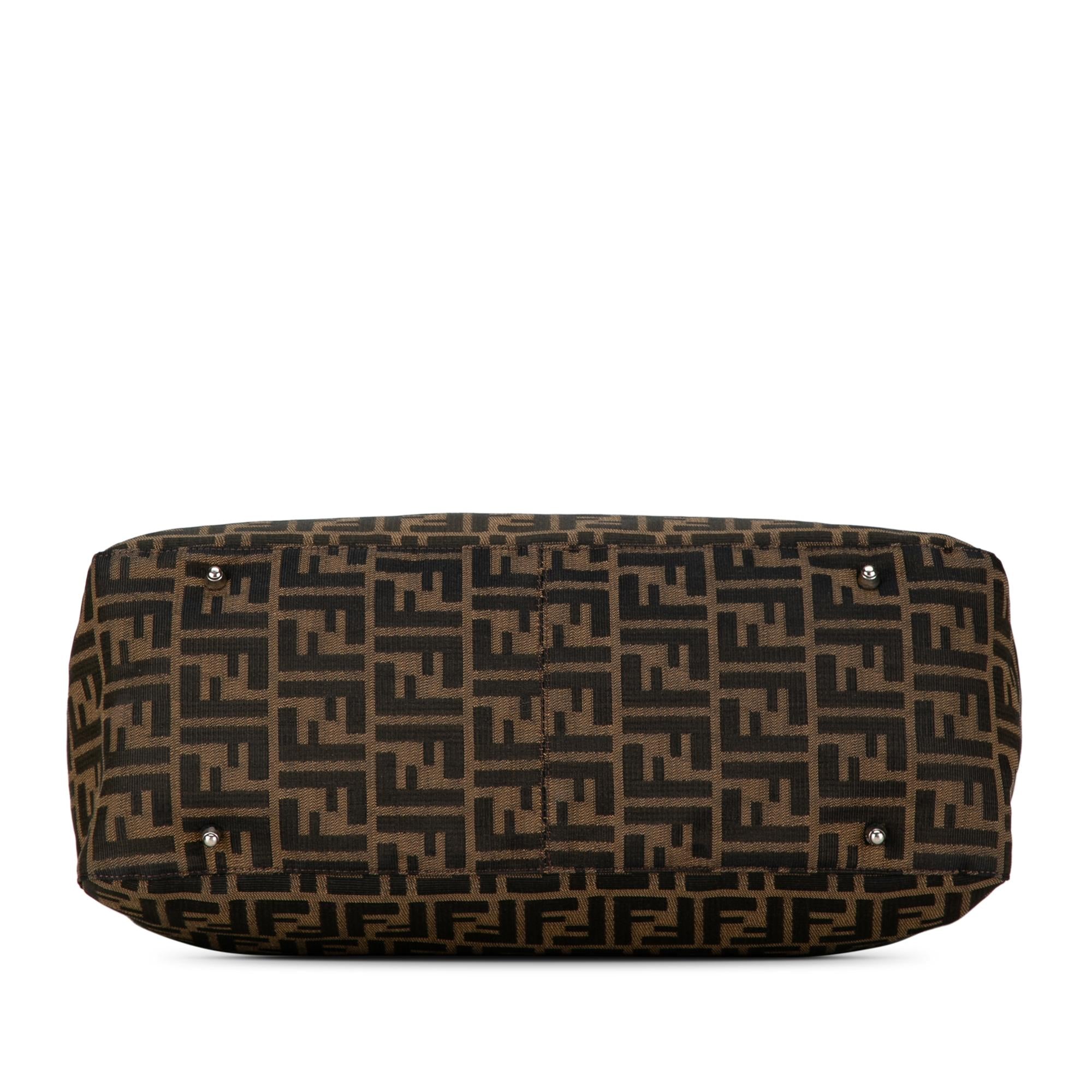 Fendi Large Zucca Twins Tote (SHG-uvEf47)