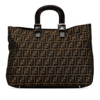 Fendi Large Zucca Twins Tote (SHG-uvEf47)