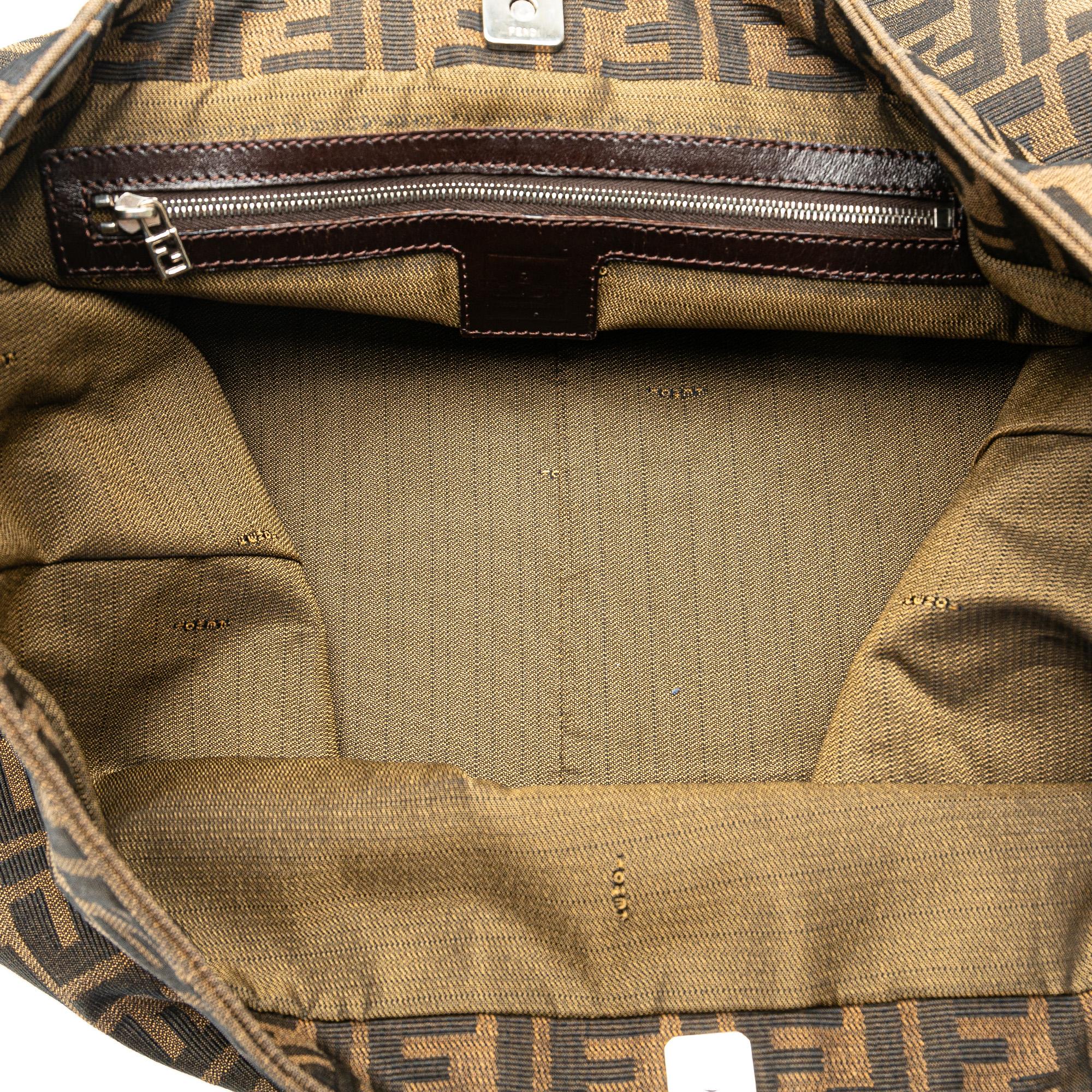 Fendi Large Zucca Twins Tote (SHG-uvEf47)
