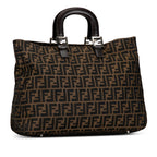 Fendi Large Zucca Twins Tote (SHG-uvEf47)