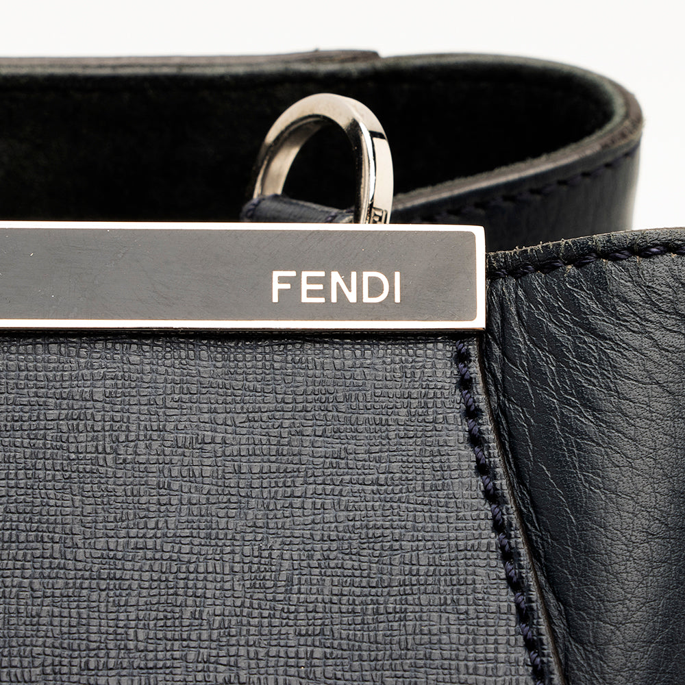 Fendi Leather 2Jours Medium Tote - FINAL SALE (SHF-18911)