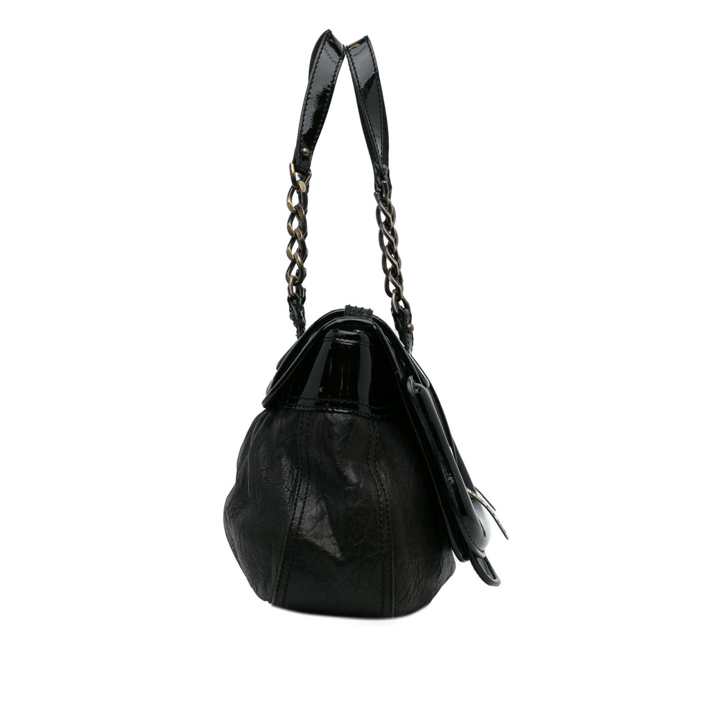 Fendi Leather B Shoulder Bag (SHG-ZmkjQW)