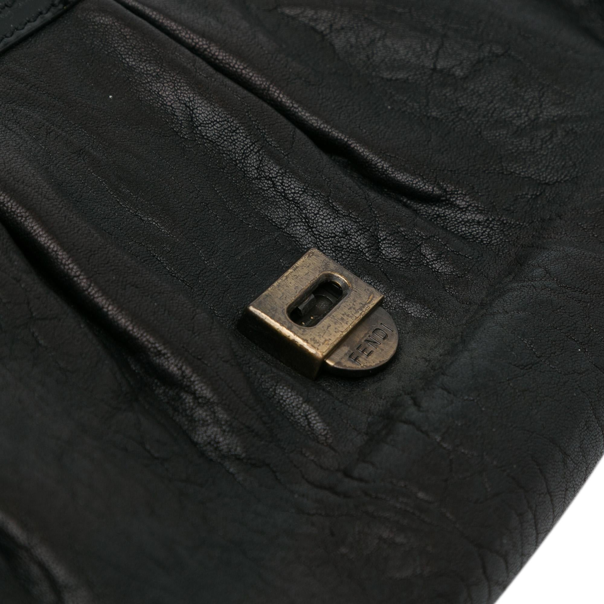 Fendi Leather B Shoulder Bag (SHG-ZmkjQW)