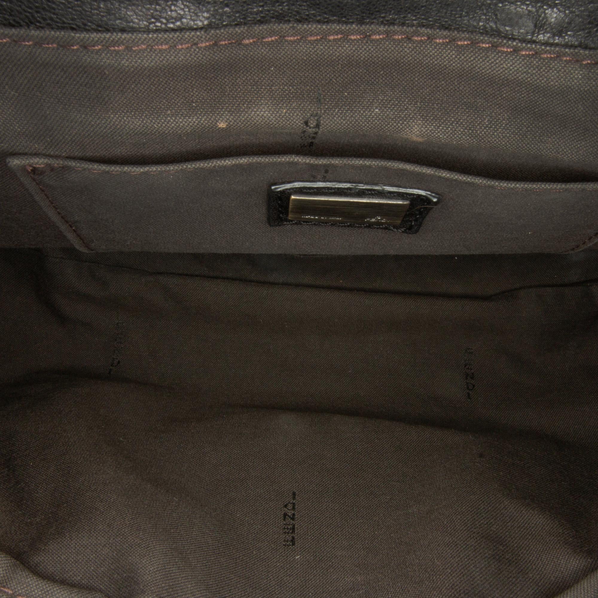 Fendi Leather B Shoulder Bag (SHG-ZmkjQW)