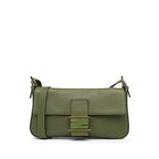 Fendi Leather Baguette Crossbody (SHG-ZNxLQ5)