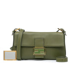 Fendi Leather Baguette Crossbody (SHG-ZNxLQ5)