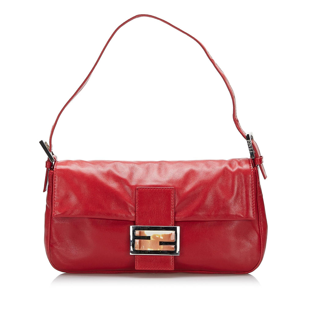 Fendi Leather Baguette (SHG-36073)