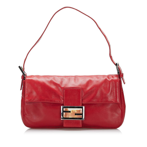 Fendi Leather Baguette (SHG-36073)