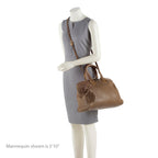 Fendi Leather Chameleon Large Satchel (SHF-18243)