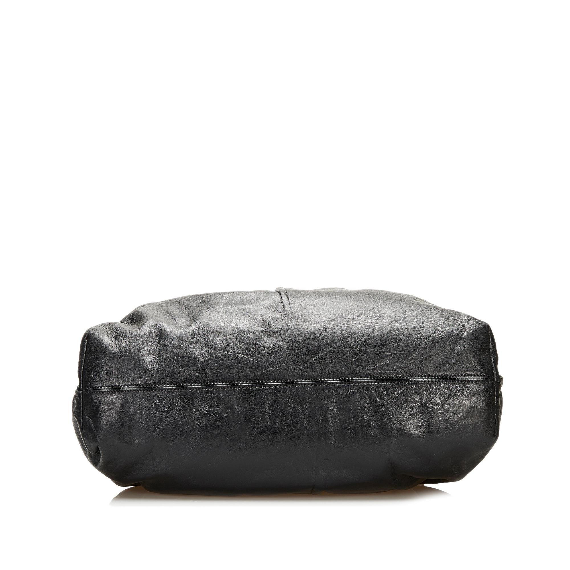 Fendi Leather Chef Shoulder Bag (SHG-35929)