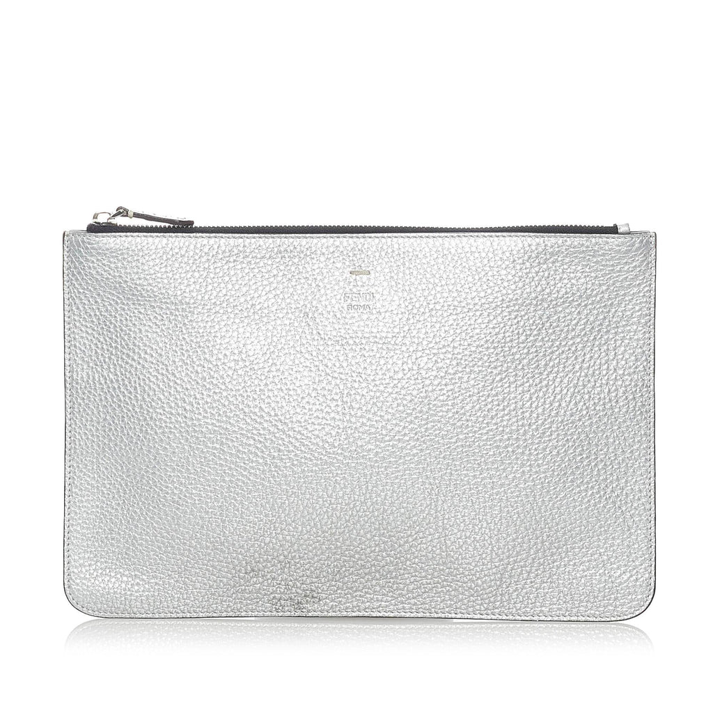 Fendi Leather Clutch Bag (SHG-30919)