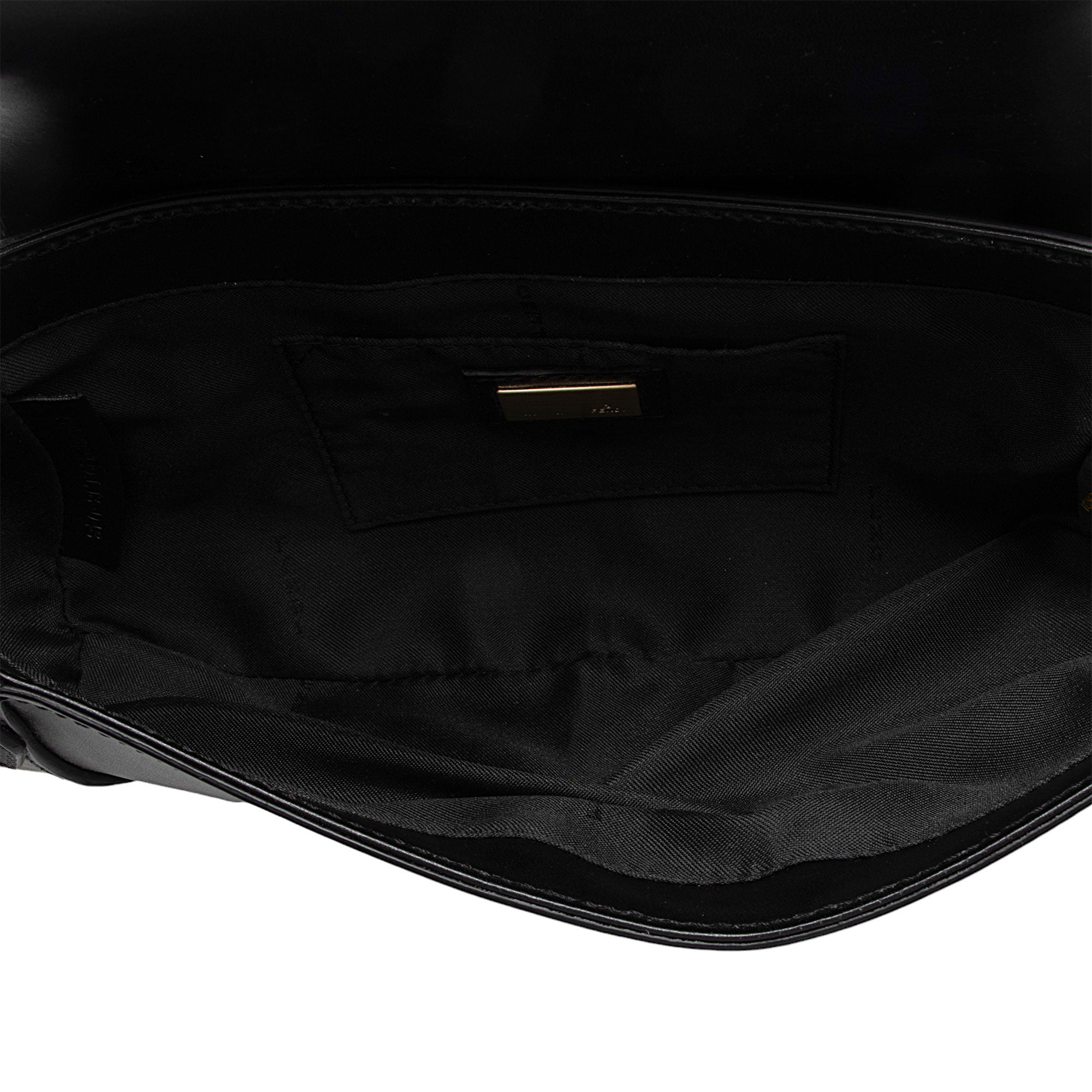 Fendi Leather Compilation Mini Shoulder Bag (SHF-uTNSaA)