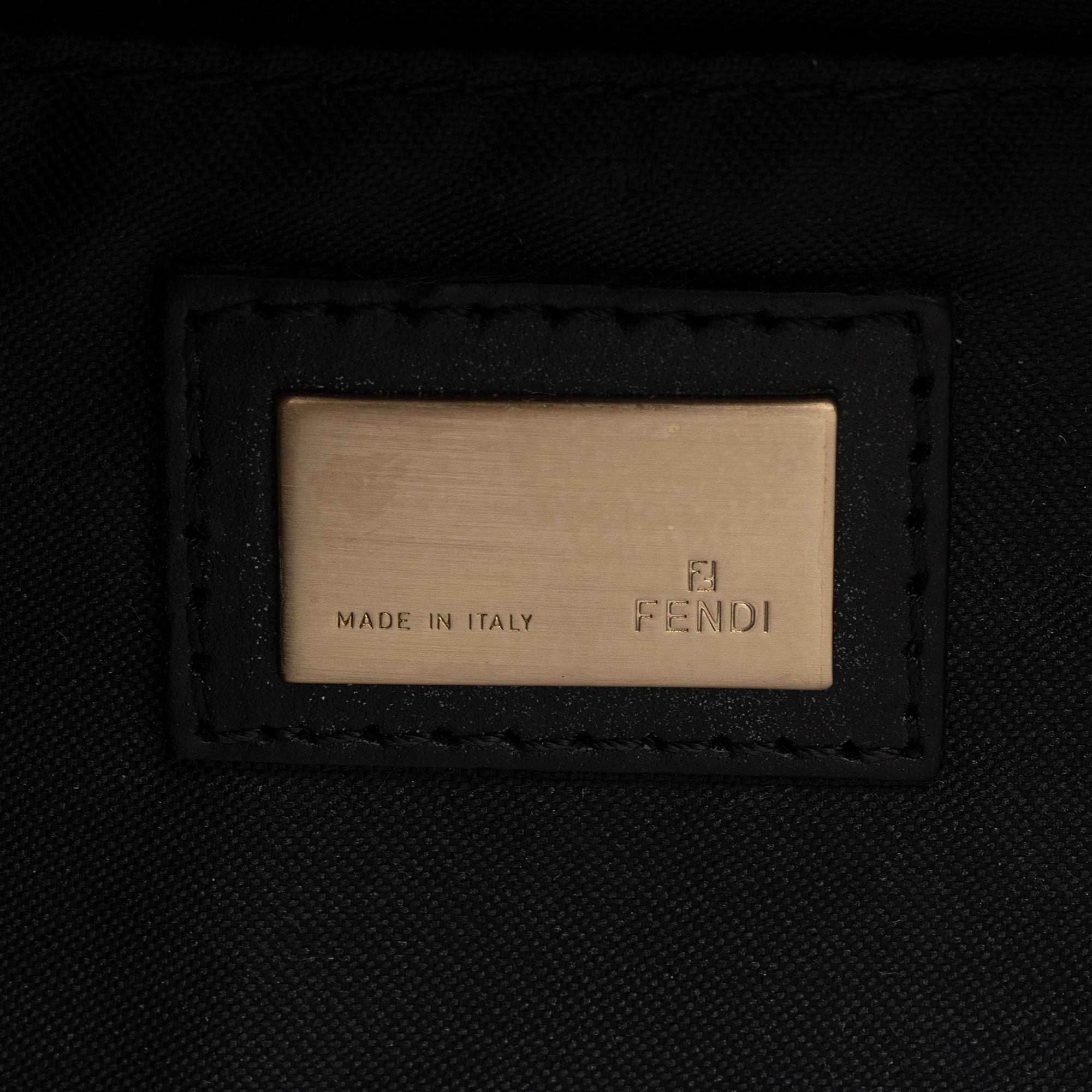 Fendi Leather Compilation Mini Shoulder Bag (SHF-uTNSaA)