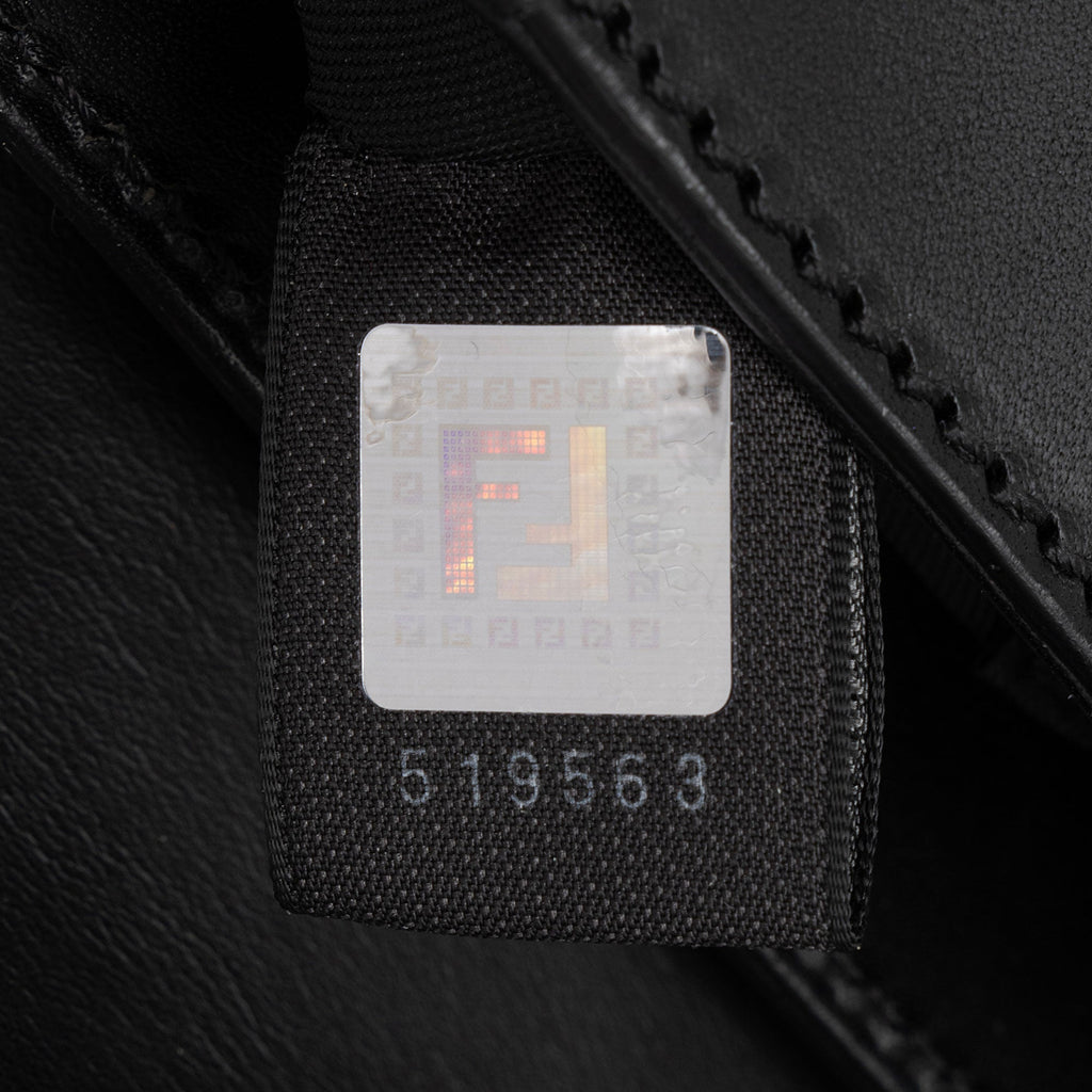 Fendi Leather Compilation Mini Shoulder Bag (SHF-uTNSaA)
