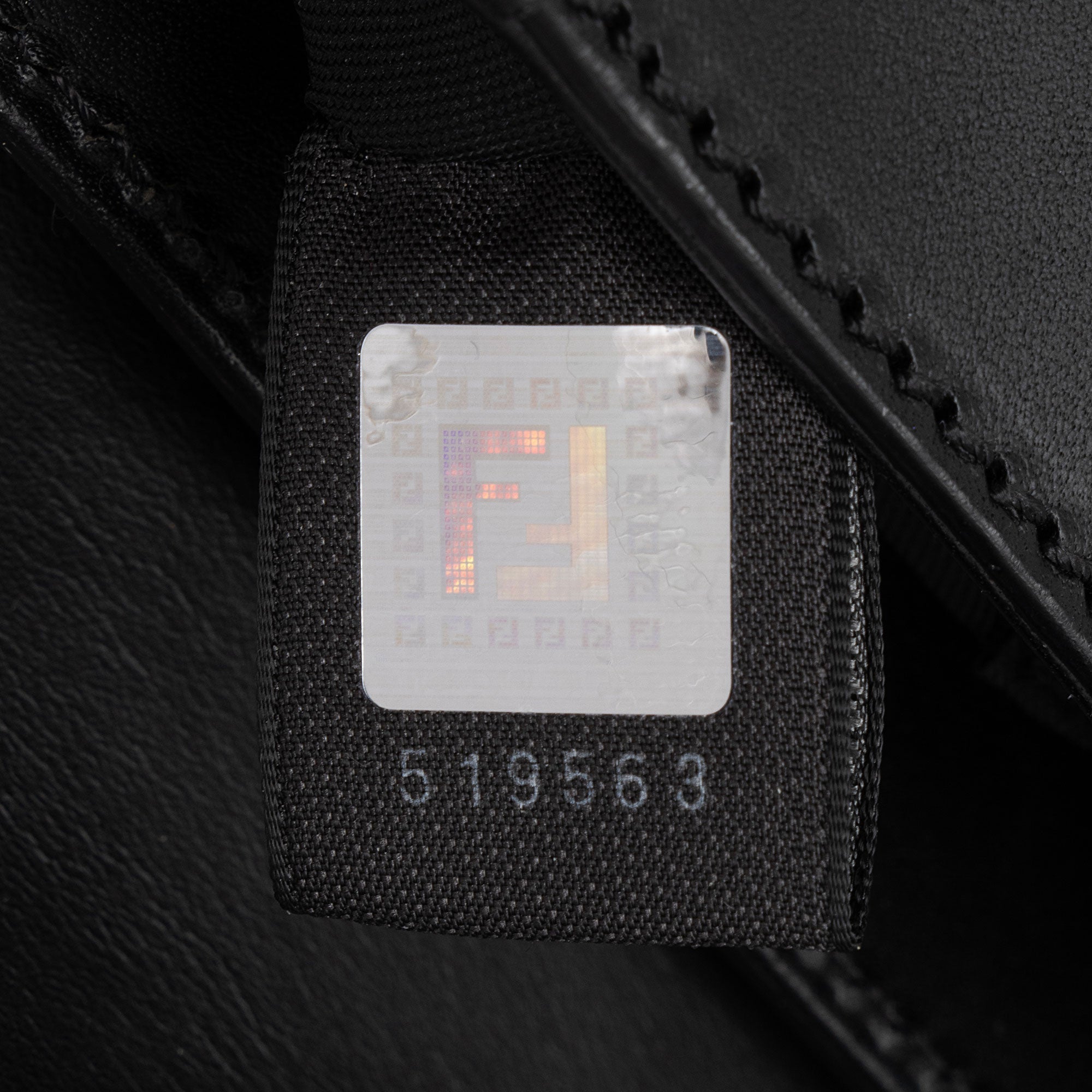 Fendi Leather Compilation Mini Shoulder Bag (SHF-uTNSaA)