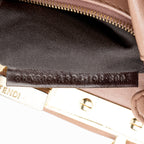 Fendi Leather Crystal Peekaboo XS Shoulder Bag (SHF-19840)