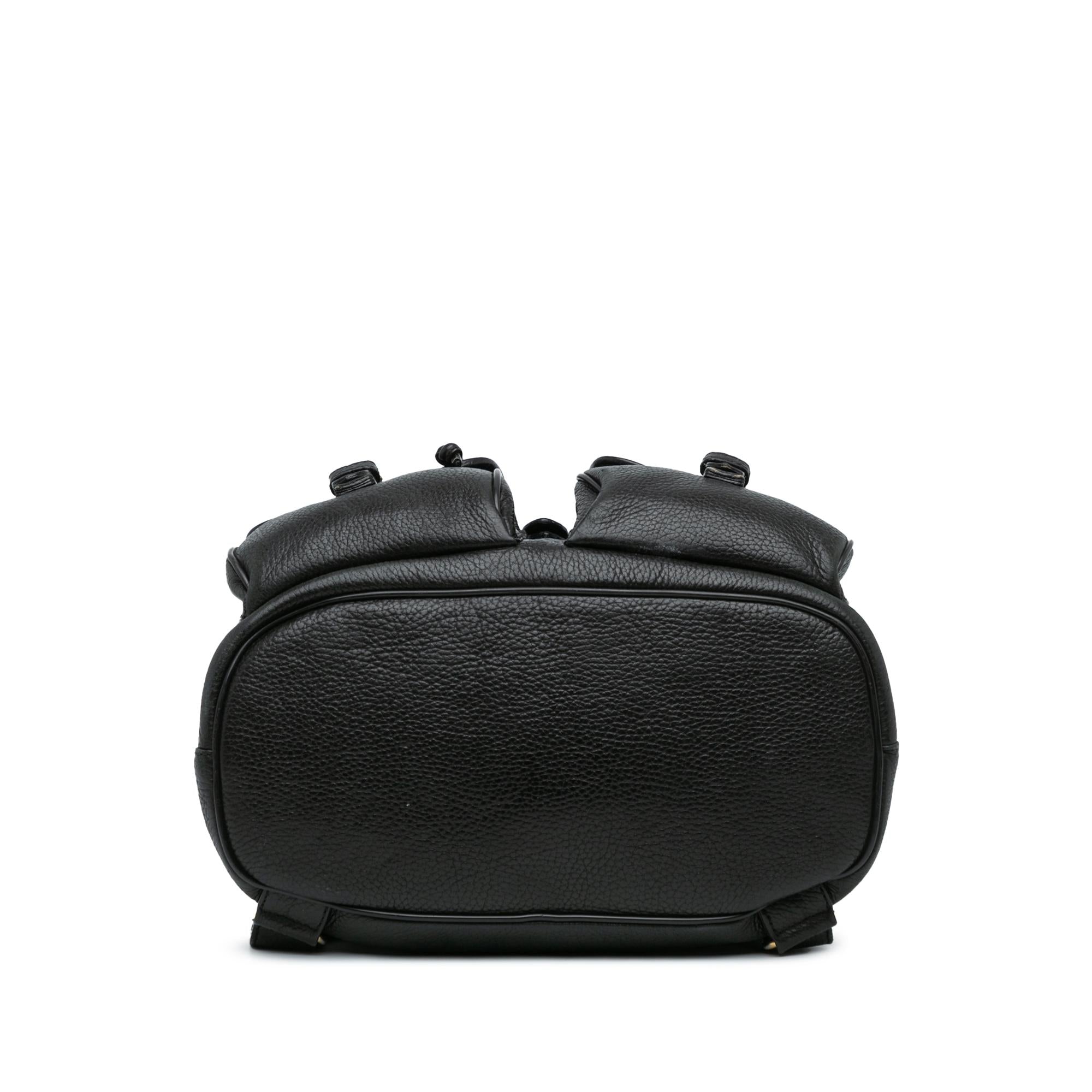 Fendi Leather Drawstring Backpack (SHG-hBWU1r)