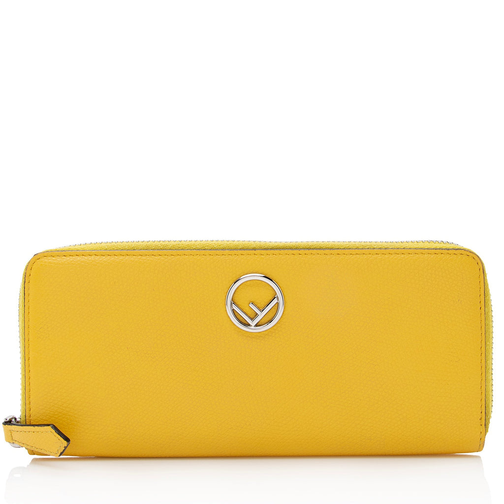 Fendi Leather F is Fendi Zip Around Wallet (SHF-22897)