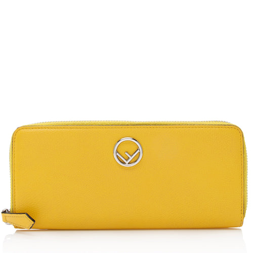 Fendi Leather F is Fendi Zip Around Wallet (SHF-22897)