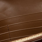 Fendi Leather FF Diamonds Continental Wallet with Chain (SHF-veWU7c)
