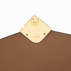 Fendi Leather FF Diamonds Continental Wallet with Chain (SHF-veWU7c)