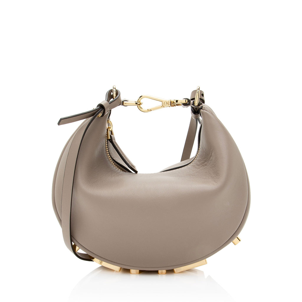 Fendi Leather Fendigraphy Mini Hobo