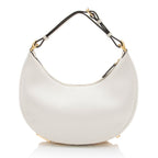 Fendi Leather Fendigraphy Small Hobo (SHF-UsLVuq)