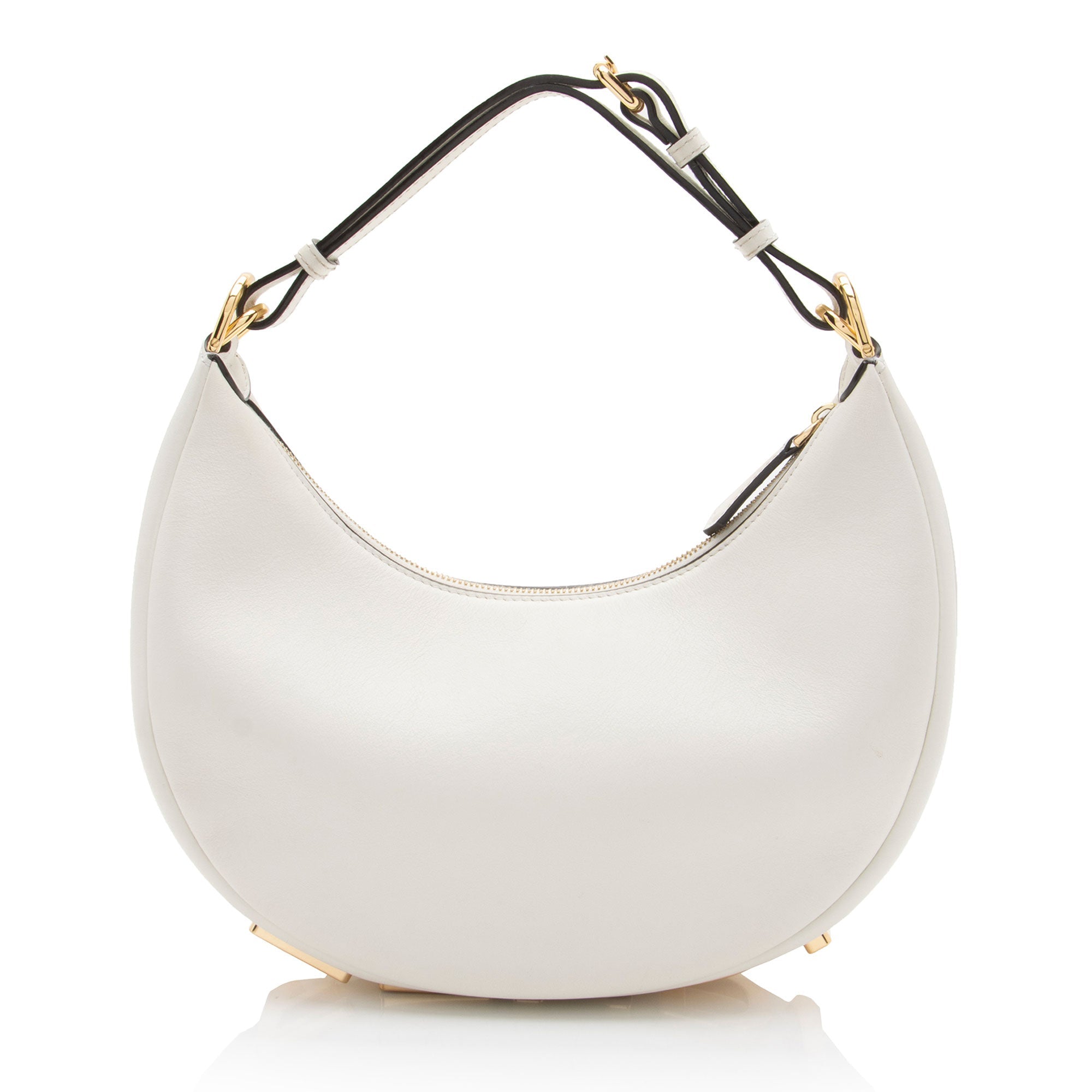 Fendi Leather Fendigraphy Small Hobo (SHF-UsLVuq)