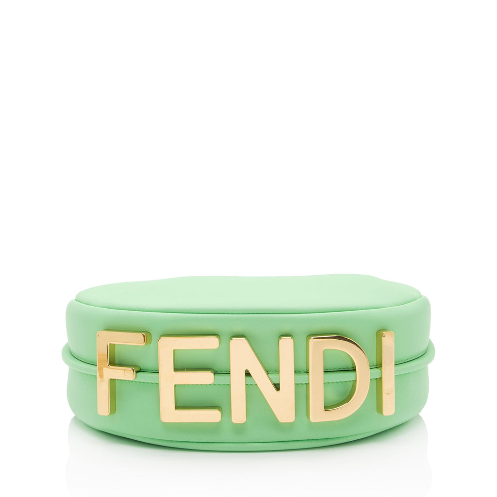 Fendi Leather Fendigraphy Small Hobo (SHF-W2Fi4N)