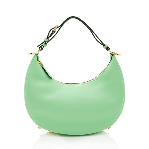 Fendi Leather Fendigraphy Small Hobo (SHF-W2Fi4N)
