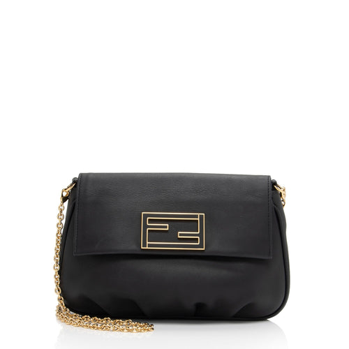 Fendi Leather Fendista Crossbody Bag (SHF-Eg2miO)