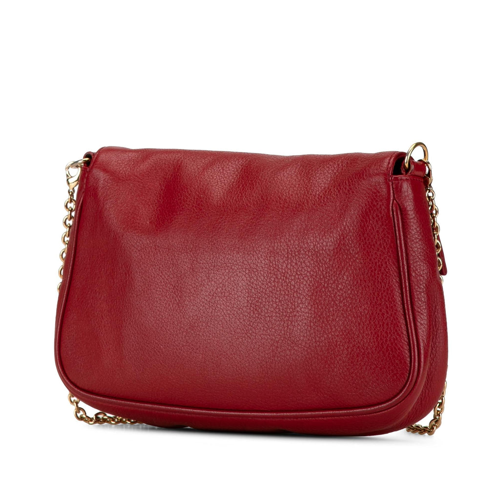 Fendi Leather Fendista Pochette Crossbody (SHG-UEo4ph)