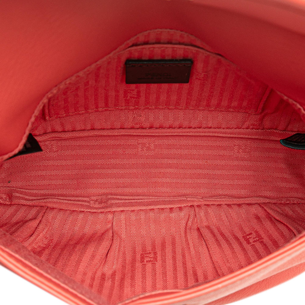 Fendi Leather Fendista Pochette Crossbody (SHG-TOVF1f)