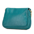 Fendi Leather Fendista Pochette Crossbody