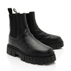 Fendi Leather Force Chelsea Boots - Size 7.5 / 37.5 (SHF-JzrAmk)