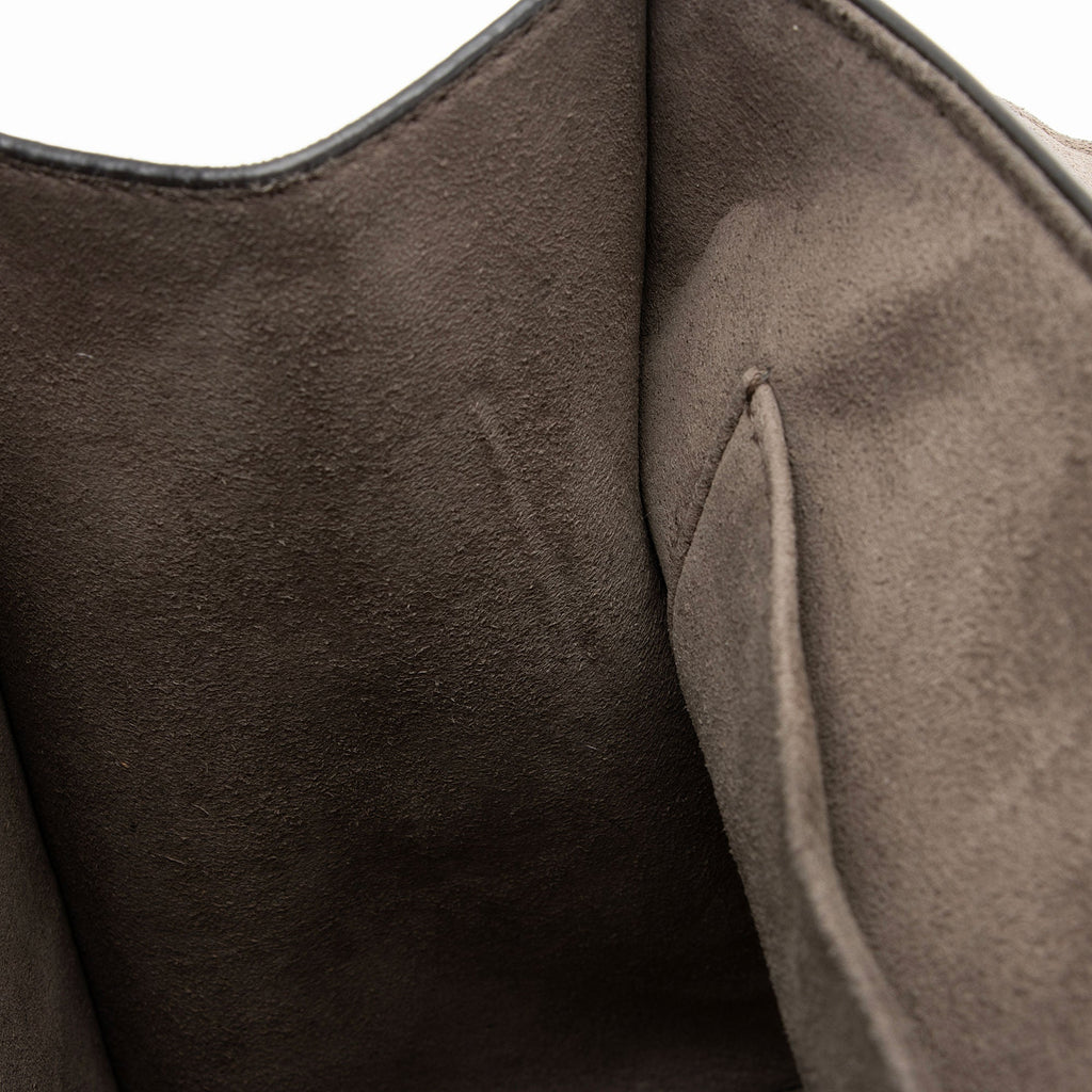 Fendi Leather Kan I F Medium Shoulder Bag (SHF-odjd0J)