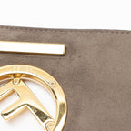 Fendi Leather Kan I F Medium Shoulder Bag (SHF-odjd0J)