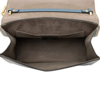 Fendi Leather Kan I F Medium Shoulder Bag (SHF-odjd0J)